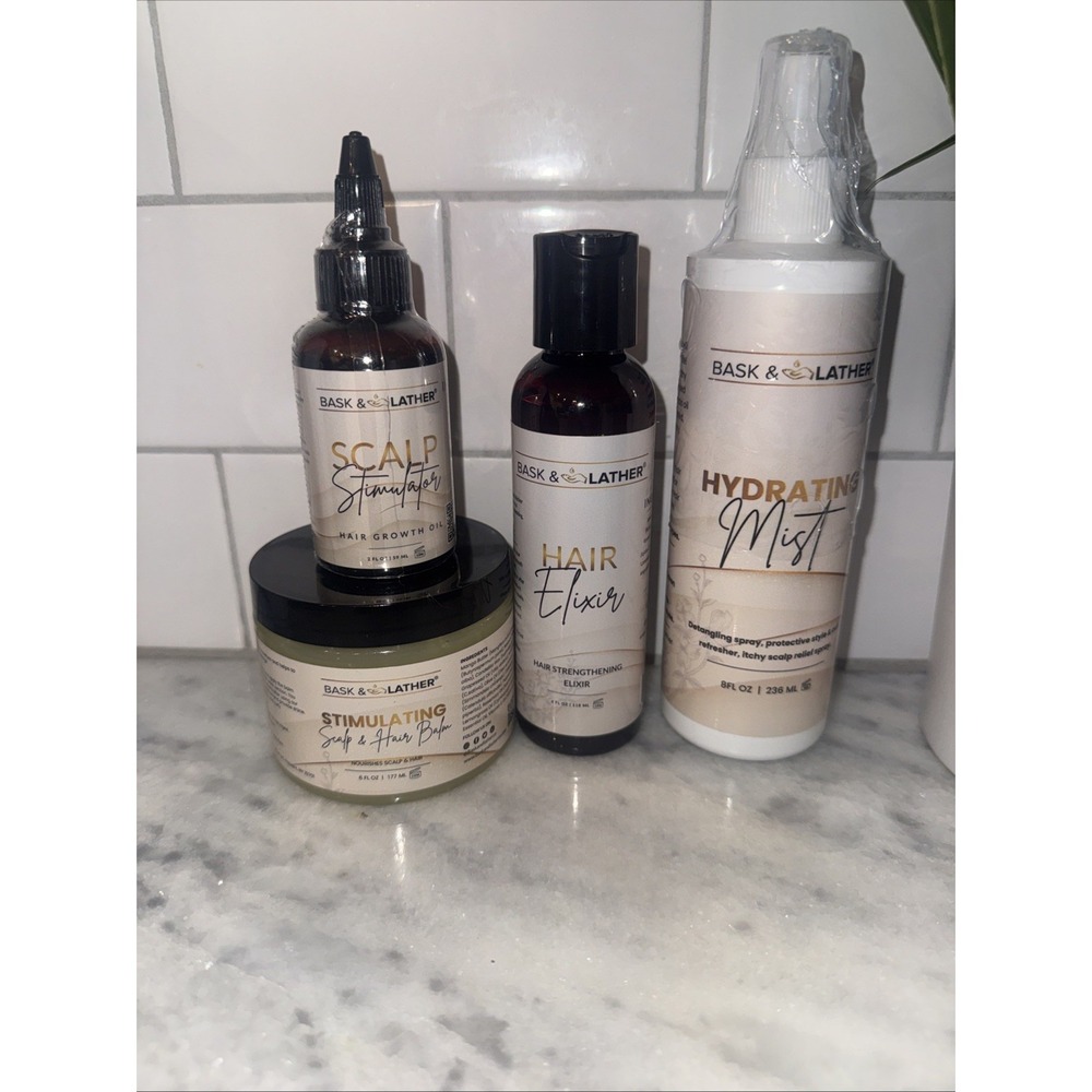 Bask and Lather Hair Growth Bundle